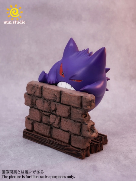 【售罄展示追加請私訊客服@toystationtw】寶可夢 爬牆耿鬼 X Sun太陽 玩驛丨Toy station, GK雕像預購, GK雕像代購, GK雕像現貨, GK雕像修復, 咒術, 咒術迴戰, SCC玩具屋, 玩具給庫, 希模型, 瘋公仔, 訂製雕像,模型,伯公仔,gk,玩驛,火影,夜風本舖,海賊,死神,航海王,獵人,阿拉蕾,七大罪,七龍珠,寶可夢,神奇寶貝,哥吉拉,宮崎駿,迪士尼,灌籃高手,鬼滅之刃,一拳超人,蠟筆小新,咒術,鏈鋸人,進擊的巨人,乙骨,我英,尼卡