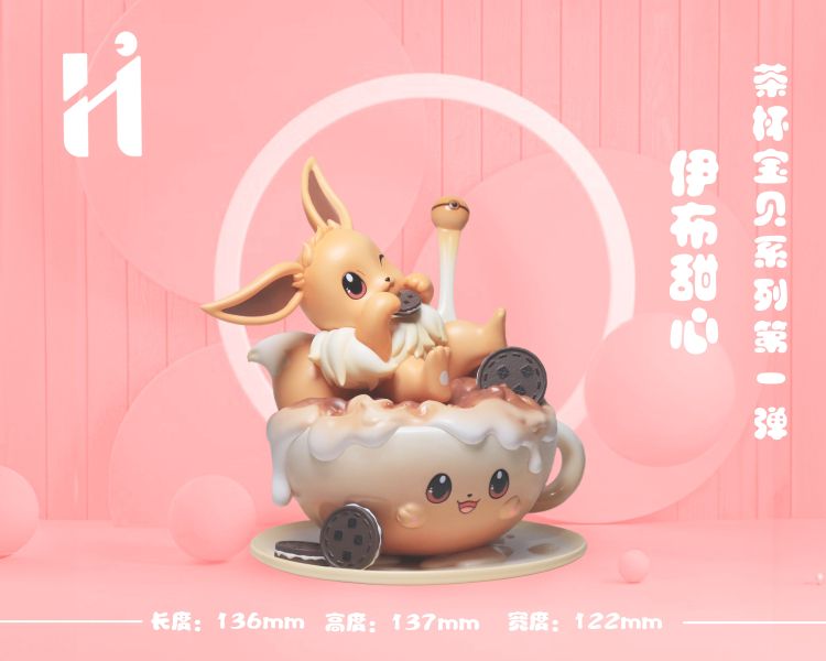 【售罄展示追加請私訊客服@toystationtw】寶可夢 茶杯寶貝系列第一彈－伊布甜心 X HIHI STUDIO #動漫#模型#玩具#gk#玩驛#火影#手辦#海賊#死神#航海王#獵人#阿拉蕾#七大罪#七龍珠#寶可夢#神奇寶貝#哥吉拉#宮崎駿#迪士尼#灌籃高手#鬼滅之日刃#一拳超人#蠟筆小新#咒術#鏈鋸人#進擊的巨人#妖精尾巴#我的英雄學院#我英#鋼鍊#鋼之煉金術師#新世紀福音戰士#EVA#間諜家家酒#Re0#漫威#dc#集美#hex#tsume#prime1#queen#tes#xm#野獸國#壽屋#數碼寶貝