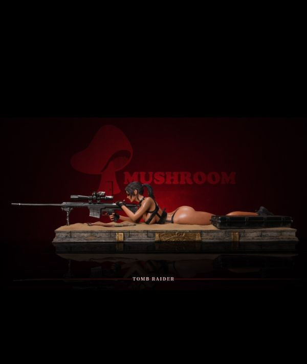 【售罄展示追加請私訊客服@toystationtw】絕地求生  勞拉 X 蘑菇社 動漫,模型,玩具,gk,玩驛,火影,手辦,海賊,死神,航海王,獵人,阿拉蕾,七大罪,七龍珠,寶可夢,神奇寶貝,哥吉拉,宮崎駿,迪士尼,灌籃高手,鬼滅之日刃,一拳超人,蠟筆小新,咒術,鏈鋸人,進擊的巨人,妖精尾巴,我的英雄學院,我英,鋼鍊,鋼之煉金術師,新世紀福音戰士,EVA,間諜家家酒,Re0,漫威,dc,集美#hex#tsume#prime1#queen#tes#xm#野獸國#壽屋#數碼寶貝