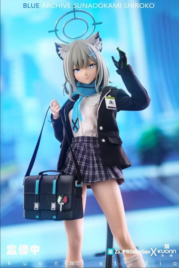 【售罄展示追加請私訊客服@toystationtw】蔚藍檔案 砂狼白子 可動珍藏人偶系列 X Zii.PROduction＆久遠工作室 玩驛丨Toy station, GK雕像預購, GK雕像代購, GK雕像現貨, GK雕像修復, 咒術, 咒術迴戰, SCC玩具屋, 玩具給庫, NBA, 瘋公仔, 訂製雕像,模型,伯公仔,gk,玩驛,火影,夜風本舖,海賊,死神,航海王,獵人,阿拉蕾,七大罪,七龍珠,寶可夢,神奇寶貝,哥吉拉,宮崎駿,迪士尼,灌籃高手,鬼滅之刃,一拳超人,蠟筆小新,咒術,鏈鋸人,進擊的巨人,乙骨,我英