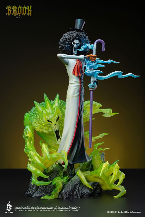 【售罄展示追加請私訊客服@toystationtw】海賊王 草帽團共鳴系列 “靈魂之王”-布魯克 X 大熊社 玩驛丨Toy station, GK雕像預購, GK雕像代購, GK雕像現貨, GK雕像修復, 咒術, 咒術迴戰, SCC玩具屋, 玩具給庫, NBA, 瘋公仔, 訂製雕像,模型,伯公仔,gk,玩驛,火影,夜風本舖,海賊,死神,航海王,獵人,阿拉蕾,七大罪,七龍珠,寶可夢,神奇寶貝,哥吉拉,宮崎駿,迪士尼,灌籃高手,鬼滅之刃,一拳超人,蠟筆小新,咒術,鏈鋸人,進擊的巨人,乙骨,我英