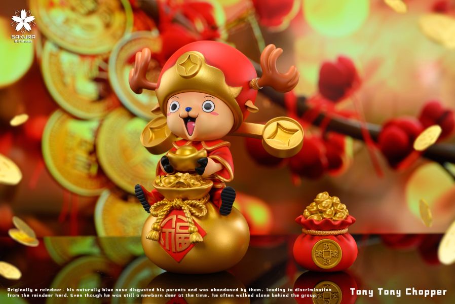 【售罄展示追加請私訊客服@toystationtw】海賊王 財神喬巴 X 櫻花 studio 玩驛丨Toy station, GK雕像預購, GK雕像代購, GK雕像現貨, GK雕像修復, 咒術, 咒術迴戰, SCC玩具屋, 玩具給庫, NBA, 瘋公仔, 訂製雕像,模型,伯公仔,gk,玩驛,火影,夜風本舖,海賊,死神,航海王,獵人,阿拉蕾,七大罪,七龍珠,寶可夢,神奇寶貝,哥吉拉,宮崎駿,迪士尼,灌籃高手,鬼滅之刃,一拳超人,蠟筆小新,咒術,鏈鋸人,進擊的巨人,乙骨,我英
