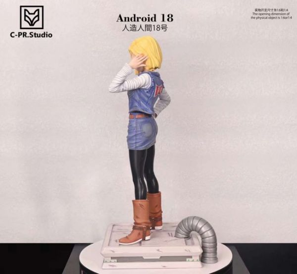 【售罄展示追加請私訊客服@toystationtw】七龍珠 惡人系列 NO.4 人造人18號  X cpr #動漫#模型#玩具#gk#玩驛#火影#手辦#海賊#死神#航海王#獵人#阿拉蕾#七大罪#七龍珠#寶可夢#神奇寶貝#哥吉拉#宮崎駿#迪士尼#灌籃高手#鬼滅之日刃#一拳超人#蠟筆小新#咒術#鏈鋸人#進擊的巨人#妖精尾巴#我的英雄學院#我英#鋼鍊#鋼之煉金術師#新世紀福音戰士#EVA#間諜家家酒#Re0#漫威#dc#集美#hex#tsume#prime1#queen#tes#xm#野獸國#壽屋#數碼寶貝