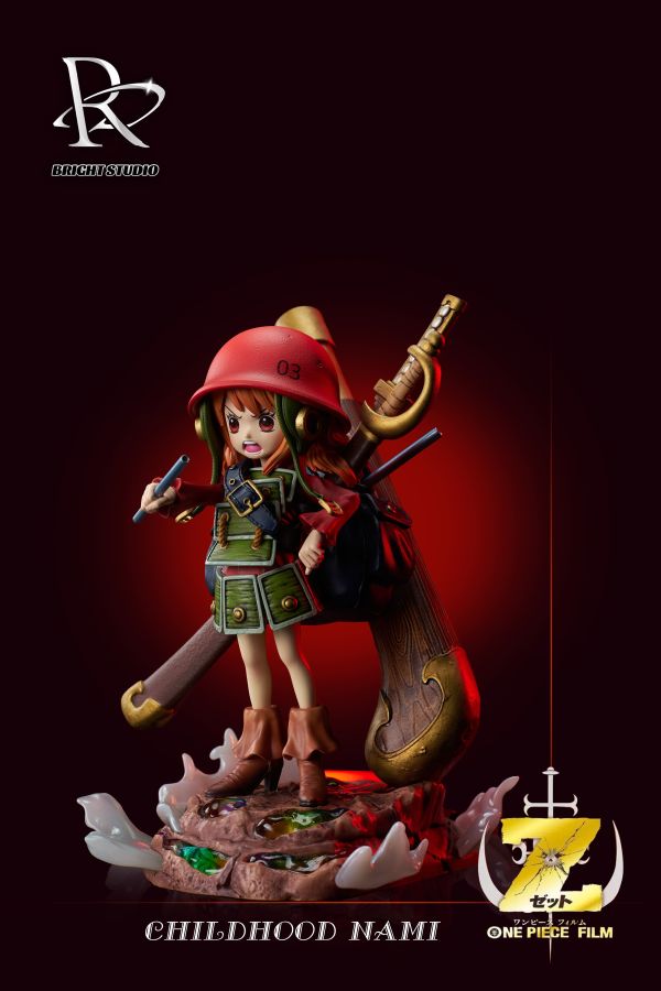 【售罄展示追加請私訊客服@toystationtw】海賊王 “Z”澤法劇場版紅衣草帽團共鳴 第四彈：童年小娜美 X 紉光社 動漫,模型,玩具,gk,玩驛,火影,手辦,海賊,死神,航海王,獵人,阿拉蕾,七大罪,七龍珠,寶可夢,神奇寶貝,哥吉拉,宮崎駿,迪士尼,灌籃高手,鬼滅之日刃,一拳超人,蠟筆小新,咒術,鏈鋸人,進擊的巨人,妖精尾巴,我的英雄學院,我英,鋼鍊,鋼之煉金術師,新世紀福音戰士,EVA,間諜家家酒,Re0,漫威,dc,集美#hex#tsume#prime1#queen#tes#xm#野獸國#壽屋#數碼寶貝