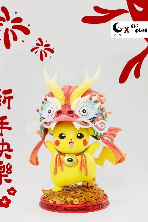 【預購】寶可夢 賀歲皮卡丘 X Big Cute & 月光工作室 玩驛丨Toy station, GK雕像預購, GK雕像代購, GK雕像現貨, GK雕像修復, 購物網站, 自媒體選物店, SCC玩具屋, 玩具給庫, 希模型, 瘋公仔, 訂製雕像,模型,伯公仔,gk,玩驛,火影,夜風本舖,海賊,死神,航海王,獵人,阿拉蕾,七大罪,七龍珠,寶可夢,神奇寶貝,哥吉拉,宮崎駿,迪士尼,灌籃高手,鬼滅之日刃,一拳超人,蠟筆小新,咒術,鏈鋸人,進擊的巨人,妖精尾巴,我的英