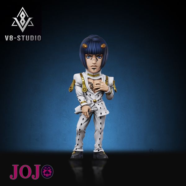 【預購】JoJo的奇妙冒險：黃金之風 布姐 布加拉提&替身鋼鏈手指 X V8-Studio 玩驛丨Toy station, GK雕像預購, GK雕像代購, GK雕像現貨, GK雕像修復, 咒術, 咒術迴戰, SCC玩具屋, 玩具給庫, NBA, 瘋公仔, 訂製雕像,模型,伯公仔,gk,玩驛,火影,夜風本舖,海賊,死神,航海王,獵人,阿拉蕾,七大罪,七龍珠,寶可夢,神奇寶貝,哥吉拉,宮崎駿,迪士尼,灌籃高手,鬼滅之刃,一拳超人,蠟筆小新,咒術,鏈鋸人,進擊的巨人,乙骨,我英