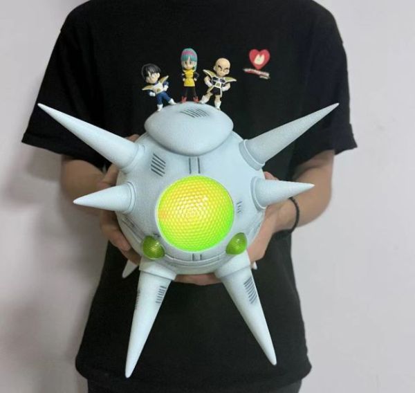 【售罄展示追加請私訊客服@toystationtw】七龍珠 載具系列001 那美克星飛船 X Happy Studio 動漫,模型,玩具,gk,玩驛,火影,手辦,海賊,死神,航海王,獵人,阿拉蕾,七大罪,七龍珠,寶可夢,神奇寶貝,哥吉拉,宮崎駿,迪士尼,灌籃高手,鬼滅之日刃,一拳超人,蠟筆小新,咒術,鏈鋸人,進擊的巨人,妖精尾巴,我的英雄學院,我英,鋼鍊,鋼之煉金術師,新世紀福音戰士,EVA,間諜家家酒,Re0,漫威,dc,集美#hex#tsume#prime1#queen#tes#xm#野獸國#壽屋#數碼寶貝