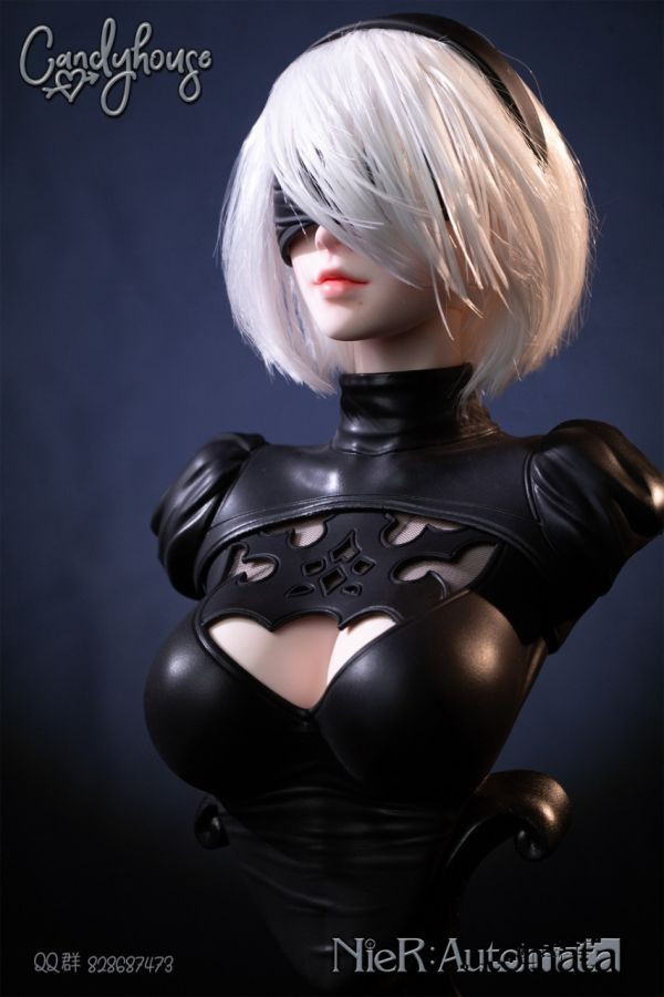 【售罄展示追加請私訊客服@toystationtw】尼爾：機械紀元 (可脫)  2B 寄葉二號B型 胸像 X CandyHouse 動漫,模型,玩具,gk,玩驛,火影,手辦,海賊,死神,航海王,獵人,阿拉蕾,七大罪,七龍珠,寶可夢,神奇寶貝,哥吉拉,宮崎駿,迪士尼,灌籃高手,鬼滅之日刃,一拳超人,蠟筆小新,咒術,鏈鋸人,進擊的巨人,妖精尾巴,我的英雄學院,我英,鋼鍊,鋼之煉金術師,新世紀福音戰士,EVA,間諜家家酒,Re0,漫威,dc,集美#hex#tsume#prime1#queen#tes#xm#野獸國#壽屋#數碼寶貝