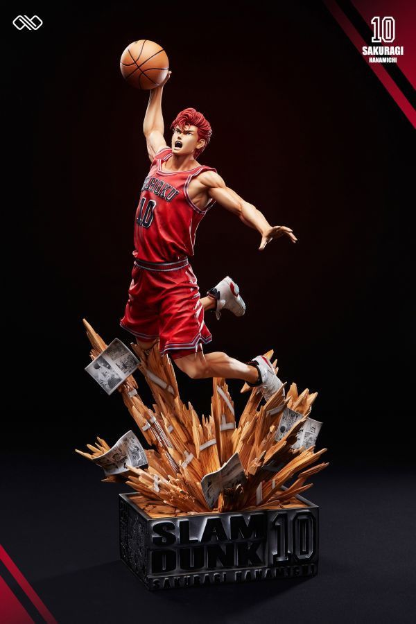 【售罄展示追加請私訊客服@toystationtw】灌籃高手 籃球飛人 櫻木花道 X 無限 Studio 動漫,模型,玩具,gk,玩驛,火影,手辦,海賊,死神,航海王,獵人,阿拉蕾,七大罪,七龍珠,寶可夢,神奇寶貝,哥吉拉,宮崎駿,迪士尼,灌籃高手,鬼滅之日刃,一拳超人,蠟筆小新,咒術,鏈鋸人,進擊的巨人,妖精尾巴,我的英雄學院,我英,鋼鍊,鋼之煉金術師,新世紀福音戰士,EVA,間諜家家酒,Re0,漫威,dc,集美#hex#tsume#prime1#queen#tes#xm#野獸國#壽屋#數碼寶貝