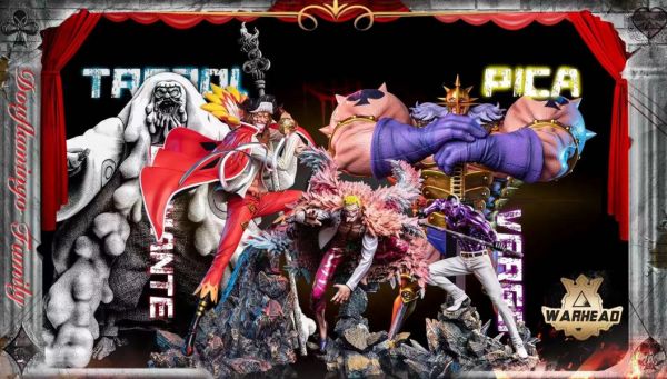 【售罄展示追加請私訊客服@toystationtw】海賊王 迪亞曼蒂（預訂贈送電話蟲） X Warhead #動漫#模型#玩具#gk#玩驛#火影#手辦#海賊#死神#航海王#獵人#阿拉蕾#七大罪#七龍珠#寶可夢#神奇寶貝#哥吉拉#宮崎駿#迪士尼#灌籃高手#鬼滅之日刃#一拳超人#蠟筆小新#咒術#鏈鋸人#進擊的巨人#妖精尾巴#我的英雄學院#我英#鋼鍊#鋼之煉金術師#新世紀福音戰士#EVA#間諜家家酒#Re0#漫威#dc#集美#hex#tsume#prime1#queen#tes#xm#野獸國#壽屋#數碼寶貝