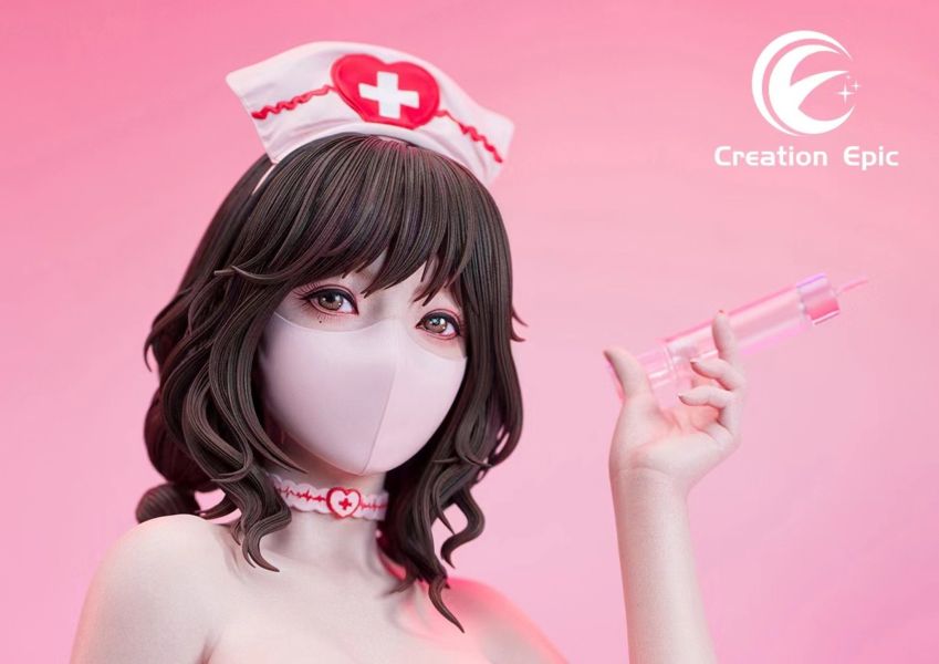 【售罄展示追加請私訊客服@toystationtw】原創系列 心動的記憶 第四款 打針小護士 X Creation Epic 正版授權 動漫,模型,玩具,gk,玩驛,火影,手辦,海賊,死神,航海王,獵人,阿拉蕾,七大罪,七龍珠,寶可夢,神奇寶貝,哥吉拉,宮崎駿,迪士尼,灌籃高手,鬼滅之日刃,一拳超人,蠟筆小新,咒術,鏈鋸人,進擊的巨人,妖精尾巴,我的英雄學院,我英,鋼鍊,鋼之煉金術師,新世紀福音戰士,EVA,間諜家家酒,Re0,漫威,dc,集美#hex#tsume#prime1#queen#tes#xm#野獸國#壽屋#數碼寶貝