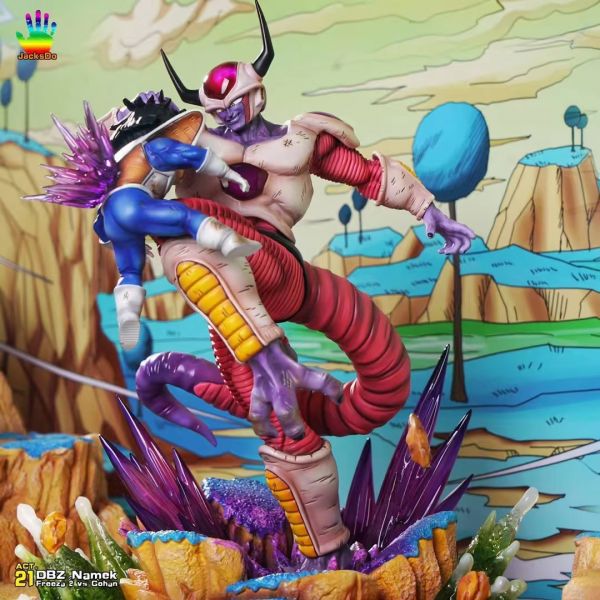 【售罄展示追加請私訊客服@toystationtw】七龍珠 那美克星篇 共鳴系列GK雕像 第七彈 弗利薩2vs悟飯 X JacksDo #動漫#模型#玩具#gk#玩驛#火影#手辦#海賊#死神#航海王#獵人#阿拉蕾#七大罪#七龍珠#寶可夢#神奇寶貝#哥吉拉#宮崎駿#迪士尼#灌籃高手#鬼滅之日刃#一拳超人#蠟筆小新#咒術#鏈鋸人#進擊的巨人#妖精尾巴#我的英雄學院#我英#鋼鍊#鋼之煉金術師#新世紀福音戰士#EVA#間諜家家酒#Re0#漫威#dc#集美#hex#tsume#prime1#queen#tes#xm#野獸國#壽屋#數碼寶貝