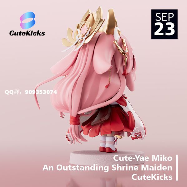 【預購】原神 八重神子 X CuteKicks-studio 動漫,模型,玩具,gk,玩驛,火影,手辦,海賊,死神,航海王,獵人,阿拉蕾,七大罪,七龍珠,寶可夢,神奇寶貝,哥吉拉,宮崎駿,迪士尼,灌籃高手,鬼滅之日刃,一拳超人,蠟筆小新,咒術,鏈鋸人,進擊的巨人,妖精尾巴,我的英雄學院,我英,鋼鍊,鋼之煉金術師,新世紀福音戰士,EVA,間諜家家酒,Re0,漫威,dc,集美#hex#tsume#prime1#queen#tes#xm#野獸國#壽屋#數碼寶貝