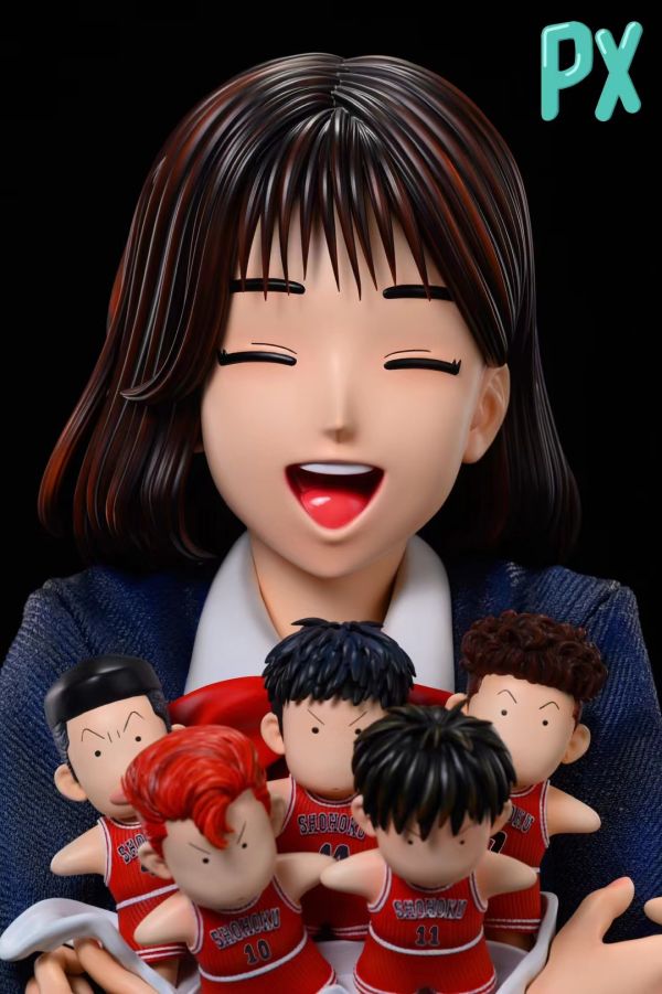 【售罄展示追加請私訊客服@toystationtw】灌籃高手 赤木晴子胸像(含5個娃娃) X PX工作室聯名自由工作室 #動漫#模型#玩具#gk#玩驛#火影#手辦#海賊#死神#航海王#獵人#阿拉蕾#七大罪#七龍珠#寶可夢#神奇寶貝#哥吉拉#宮崎駿#迪士尼#灌籃高手#鬼滅之日刃#一拳超人#蠟筆小新#咒術#鏈鋸人#進擊的巨人#妖精尾巴#我的英雄學院#我英#鋼鍊#鋼之煉金術師#新世紀福音戰士#EVA#間諜家家酒#Re0#漫威#dc#集美#hex#tsume#prime1#queen#tes#xm#野獸國#壽屋#數碼寶貝