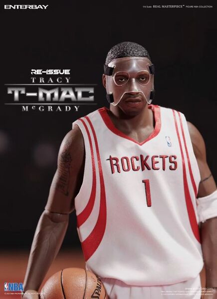 【售罄展示追加請私訊客服@toystationtw】NBA 系列 T-Mac Tracy McGrady崔西·麥葛瑞迪 蠟像級人偶 限量復刻版X Enterbay  正版授權 動漫,模型,玩具,gk,玩驛,火影,手辦,海賊,死神,航海王,獵人,阿拉蕾,七大罪,七龍珠,寶可夢,神奇寶貝,哥吉拉,宮崎駿,迪士尼,灌籃高手,鬼滅之日刃,一拳超人,蠟筆小新,咒術,鏈鋸人,進擊的巨人,妖精尾巴,我的英雄學院,我英,鋼鍊,鋼之煉金術師,新世紀福音戰士,EVA,間諜家家酒,Re0,漫威,dc,集美#hex#tsume#prime1#queen#tes#xm#野獸國#壽屋#數碼寶貝