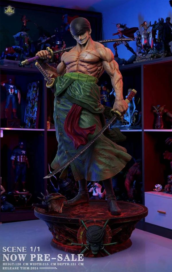 【售罄展示追加請私訊客服@toystationtw】海賊王 1/1真人比例雕像 索隆 X SBS 動漫,模型,玩具,gk,玩驛,火影,手辦,海賊,死神,航海王,獵人,阿拉蕾,七大罪,七龍珠,寶可夢,神奇寶貝,哥吉拉,宮崎駿,迪士尼,灌籃高手,鬼滅之日刃,一拳超人,蠟筆小新,咒術,鏈鋸人,進擊的巨人,妖精尾巴,我的英雄學院,我英,鋼鍊,鋼之煉金術師,新世紀福音戰士,EVA,間諜家家酒,Re0,漫威,dc,集美#hex#tsume#prime1#queen#tes#xm#野獸國#壽屋#數碼寶貝