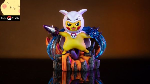 【預購】寶可夢 皮卡丘變皮系列第五彈 皮卡丘cos超夢 X Pets studio #動漫#模型#玩具#gk#玩驛#火影#手辦#海賊#死神#航海王#獵人#阿拉蕾#七大罪#七龍珠#寶可夢#神奇寶貝#哥吉拉#宮崎駿#迪士尼#灌籃高手#鬼滅之日刃#一拳超人#蠟筆小新#咒術#鏈鋸人#進擊的巨人#妖精尾巴#我的英雄學院#我英#鋼鍊#鋼之煉金術師#新世紀福音戰士#EVA#間諜家家酒#Re0#漫威#dc#集美#hex#tsume#prime1#queen#tes#xm#野獸國#壽屋#數碼寶貝