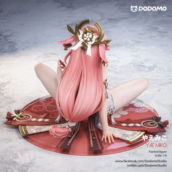 【售罄展示追加請私訊客服@toystationtw】原神 八重神子 X Dodomo Studio 動漫,模型,玩具,gk,玩驛,火影,手辦,海賊,死神,航海王,獵人,阿拉蕾,七大罪,七龍珠,寶可夢,神奇寶貝,哥吉拉,宮崎駿,迪士尼,灌籃高手,鬼滅之日刃,一拳超人,蠟筆小新,咒術,鏈鋸人,進擊的巨人,妖精尾巴,我的英雄學院,我英,鋼鍊,鋼之煉金術師,新世紀福音戰士,EVA,間諜家家酒,Re0,漫威,dc,集美#hex#tsume#prime1#queen#tes#xm#野獸國#壽屋#數碼寶貝