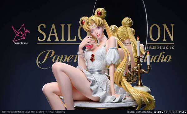 【售罄展示追加請私訊客服@toystationtw】美少女戰士 (雙版本) 水冰月 月野兔 X 千紙鶴 動漫,模型,玩具,gk,玩驛,火影,手辦,海賊,死神,航海王,獵人,阿拉蕾,七大罪,七龍珠,寶可夢,神奇寶貝,哥吉拉,宮崎駿,迪士尼,灌籃高手,鬼滅之日刃,一拳超人,蠟筆小新,咒術,鏈鋸人,進擊的巨人,妖精尾巴,我的英雄學院,我英,鋼鍊,鋼之煉金術師,新世紀福音戰士,EVA,間諜家家酒,Re0,漫威,dc,集美#hex#tsume#prime1#queen#tes#xm#野獸國#壽屋#數碼寶貝