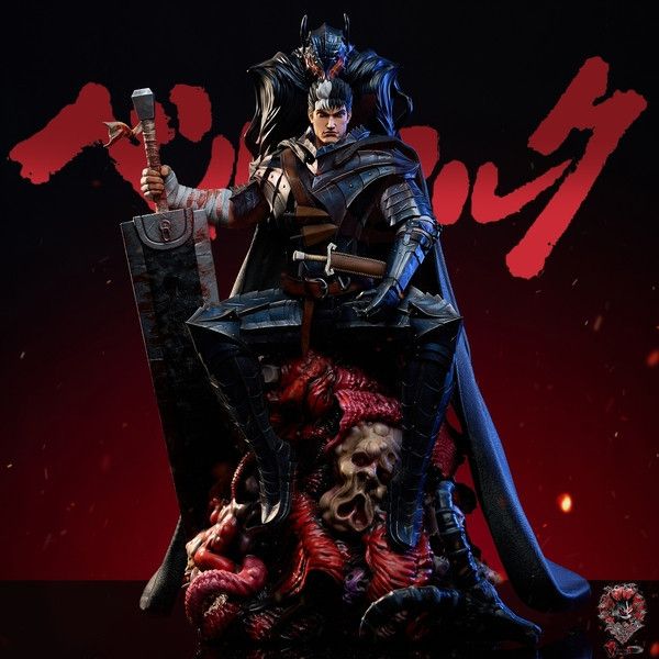 【售罄展示追加請私訊客服@toystationtw】烙印勇士 (雙版本) 王座格斯  X Weare A Design 玩驛丨Toy station, GK雕像預購, GK雕像代購, GK雕像現貨, GK雕像修復, 咒術, 咒術迴戰, SCC玩具屋, 玩具給庫, 希模型, 瘋公仔, 訂製雕像,模型,伯公仔,gk,玩驛,火影,夜風本舖,海賊,死神,航海王,獵人,阿拉蕾,七大罪,七龍珠,寶可夢,神奇寶貝,哥吉拉,宮崎駿,迪士尼,灌籃高手,鬼滅之日刃,一拳超人,蠟筆小新,咒術,鏈鋸人,進擊的巨人,乙骨,我英