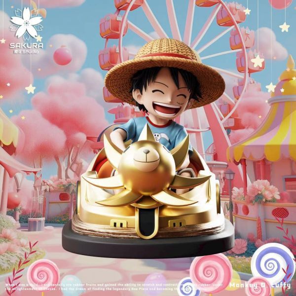 【售罄展示追加請私訊客服@toystationtw】海賊王 碰碰車魯夫 X 櫻花 玩驛丨Toy station, GK雕像預購, GK雕像代購, GK雕像現貨, GK雕像修復, 咒術, 咒術迴戰, SCC玩具屋, 玩具給庫, 希模型, 瘋公仔, 訂製雕像,模型,伯公仔,gk,玩驛,火影,夜風本舖,海賊,死神,航海王,獵人,阿拉蕾,七大罪,七龍珠,寶可夢,神奇寶貝,哥吉拉,宮崎駿,迪士尼,灌籃高手,鬼滅之日刃,一拳超人,蠟筆小新,咒術,鏈鋸人,進擊的巨人,乙骨,我英