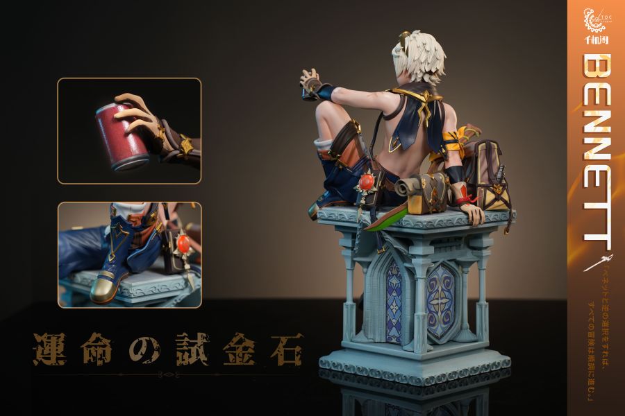 【售罄展示追加請私訊客服@toystationtw】命運試金石 班尼特 X 千機閣工作室 玩驛丨Toy station, GK雕像預購, GK雕像代購, GK雕像現貨, GK雕像修復, 咒術, 咒術迴戰, SCC玩具屋, 玩具給庫, NBA, 瘋公仔, 訂製雕像,模型,伯公仔,gk,玩驛,火影,夜風本舖,海賊,死神,航海王,獵人,阿拉蕾,七大罪,七龍珠,寶可夢,神奇寶貝,哥吉拉,宮崎駿,迪士尼,灌籃高手,鬼滅之刃,一拳超人,蠟筆小新,咒術,鏈鋸人,進擊的巨人,乙骨,我英