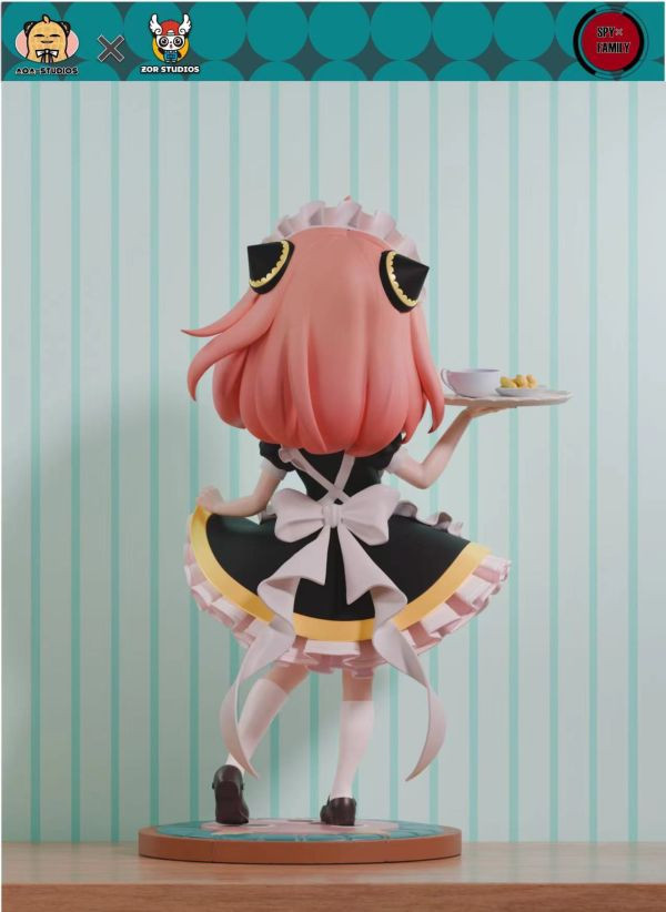 【售罄展示追加請私訊客服@toystationtw】間諜家家酒 阿尼亞系列第一彈  女仆阿尼亞 X AOA ＆ZOR-Studios 玩驛丨Toy station, GK雕像預購, GK雕像代購, GK雕像現貨, GK雕像修復, 咒術, 咒術迴戰, SCC玩具屋, 玩具給庫, NBA, 瘋公仔, 訂製雕像,模型,伯公仔,gk,玩驛,火影,夜風本舖,海賊,死神,航海王,獵人,阿拉蕾,七大罪,七龍珠,寶可夢,神奇寶貝,哥吉拉,宮崎駿,迪士尼,灌籃高手,鬼滅之刃,一拳超人,蠟筆小新,咒術,鏈鋸人,進擊的巨人,乙骨,我英
