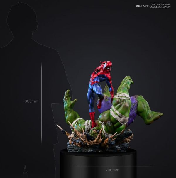 【預購】Marvel漫威 MQ065—蜘蛛人vs綠巨人 X 品匠IRON 玩驛丨Toy station, GK雕像預購, GK雕像代購, GK雕像現貨, GK雕像修復, 咒術, 咒術迴戰, SCC玩具屋, 玩具給庫, NBA, 瘋公仔, 訂製雕像,模型,伯公仔,gk,玩驛,火影,夜風本舖,海賊,死神,航海王,獵人,阿拉蕾,七大罪,七龍珠,寶可夢,神奇寶貝,哥吉拉,宮崎駿,迪士尼,灌籃高手,鬼滅之刃,一拳超人,蠟筆小新,咒術,鏈鋸人,進擊的巨人,乙骨,我英