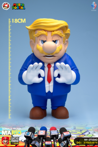 【售罄展示追加請私訊客服@toystationtw】超級瑪利歐 川普瑪利歐 X NY工作室 玩驛丨Toy station, GK雕像預購, GK雕像代購, GK雕像現貨, GK雕像修復, 咒術, 咒術迴戰, SCC玩具屋, 玩具給庫, NBA, 瘋公仔, 訂製雕像,模型,伯公仔,gk,玩驛,火影,夜風本舖,海賊,死神,航海王,獵人,阿拉蕾,七大罪,七龍珠,寶可夢,神奇寶貝,哥吉拉,宮崎駿,迪士尼,灌籃高手,鬼滅之刃,一拳超人,蠟筆小新,咒術,鏈鋸人,進擊的巨人,乙骨,我英