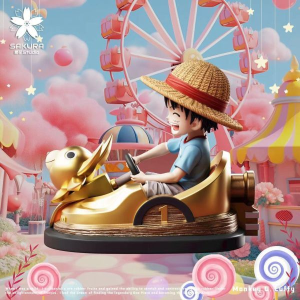 【售罄展示追加請私訊客服@toystationtw】海賊王 碰碰車魯夫 X 櫻花 玩驛丨Toy station, GK雕像預購, GK雕像代購, GK雕像現貨, GK雕像修復, 咒術, 咒術迴戰, SCC玩具屋, 玩具給庫, 希模型, 瘋公仔, 訂製雕像,模型,伯公仔,gk,玩驛,火影,夜風本舖,海賊,死神,航海王,獵人,阿拉蕾,七大罪,七龍珠,寶可夢,神奇寶貝,哥吉拉,宮崎駿,迪士尼,灌籃高手,鬼滅之日刃,一拳超人,蠟筆小新,咒術,鏈鋸人,進擊的巨人,乙骨,我英