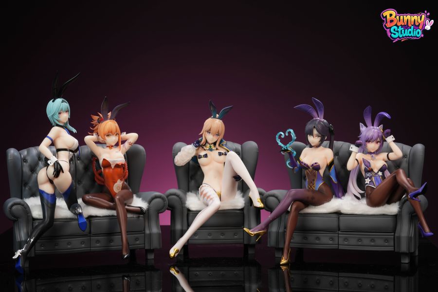 【預購】原神 兔女郎系列 美少女第3彈 刻晴&莫娜&宵宮&優菈&琴 X Bunny-Studio 玩驛丨Toy station, GK雕像預購, GK雕像代購, GK雕像現貨, GK雕像修復, 咒術, 咒術迴戰, SCC玩具屋, 玩具給庫, NBA, 瘋公仔, 訂製雕像,模型,伯公仔,gk,玩驛,火影,夜風本舖,海賊,死神,航海王,獵人,阿拉蕾,七大罪,七龍珠,寶可夢,神奇寶貝,哥吉拉,宮崎駿,迪士尼,灌籃高手,鬼滅之刃,一拳超人,蠟筆小新,咒術,鏈鋸人,進擊的巨人,乙骨,我英