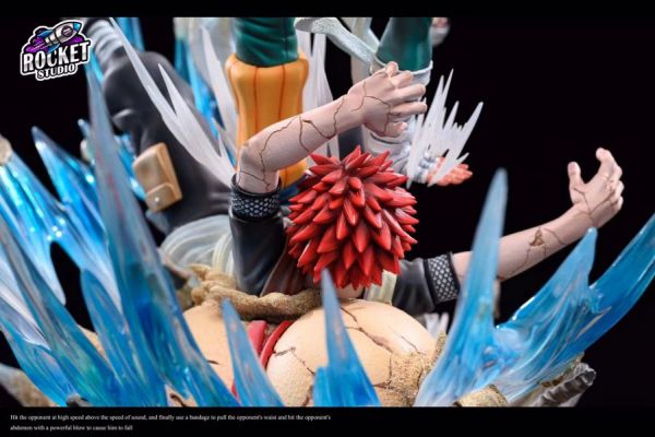 【售罄展示追加請私訊客服@toystationtw】火影忍者 中忍考試篇經典名場面對戰回溯 裏蓮華 小李VS我愛羅 X Rocket Studio #動漫#模型#玩具#gk#玩驛#火影#手辦#海賊#死神#航海王#獵人#阿拉蕾#七大罪#七龍珠#寶可夢#神奇寶貝#哥吉拉#宮崎駿#迪士尼#灌籃高手#鬼滅之日刃#一拳超人#蠟筆小新#咒術#鏈鋸人#進擊的巨人#妖精尾巴#我的英雄學院#我英#鋼鍊#鋼之煉金術師#新世紀福音戰士#EVA#間諜家家酒#Re0#漫威#dc#集美#hex#tsume#prime1#queen#tes#xm#野獸國#壽屋#數碼寶貝