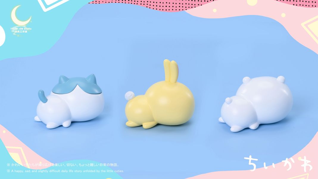 【預購】吉伊卡哇 藍黃白三小隻 X 月亮-Studio 玩驛丨Toy station, GK雕像預購, GK雕像代購, GK雕像現貨, GK雕像修復, 咒術, 咒術迴戰, SCC玩具屋, 玩具給庫, NBA, 瘋公仔, 訂製雕像,模型,伯公仔,gk,玩驛,火影,夜風本舖,海賊,死神,航海王,獵人,阿拉蕾,七大罪,七龍珠,寶可夢,神奇寶貝,哥吉拉,宮崎駿,迪士尼,灌籃高手,鬼滅之刃,一拳超人,蠟筆小新,咒術,鏈鋸人,進擊的巨人,乙骨,我英