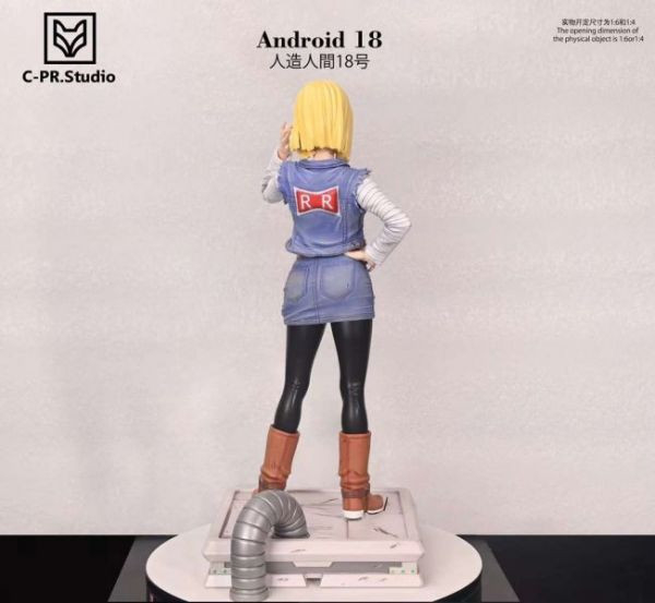 【代購】七龍珠 惡人系列 NO.4 人造人18號  X cpr 玩驛丨Toy station, GK雕像預購, GK雕像代購, GK雕像現貨, GK雕像修復, 咒術, 咒術迴戰, SCC玩具屋, 玩具給庫, 希模型, 瘋公仔, 訂製雕像,模型,伯公仔,gk,玩驛,火影,夜風本舖,海賊,死神,航海王,獵人,阿拉蕾,七大罪,七龍珠,寶可夢,神奇寶貝,哥吉拉,宮崎駿,迪士尼,灌籃高手,鬼滅之日刃,一拳超人,蠟筆小新,咒術,鏈鋸人,進擊的巨人,乙骨,我英