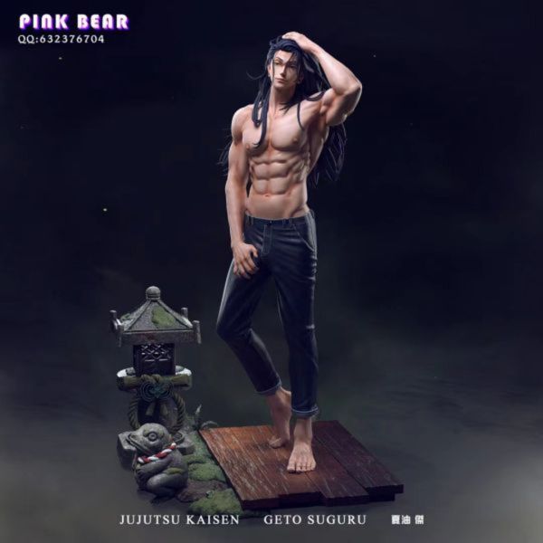 【代購】咒術迴戰 夏油傑 X Pink Bear Studio 玩驛丨Toy station, GK雕像預購, GK雕像代購, GK雕像現貨, GK雕像修復, 咒術, 咒術迴戰, SCC玩具屋, 玩具給庫, NBA, 瘋公仔, 訂製雕像,模型,伯公仔,gk,玩驛,火影,夜風本舖,海賊,死神,航海王,獵人,阿拉蕾,七大罪,七龍珠,寶可夢,神奇寶貝,哥吉拉,宮崎駿,迪士尼,灌籃高手,鬼滅之刃,一拳超人,蠟筆小新,咒術,鏈鋸人,進擊的巨人,乙骨,我英