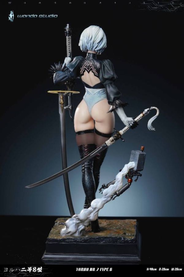 【預購】尼爾自動人形 2B 寄葉二號B型 X Wanda studio 玩驛丨Toy station, GK雕像預購, GK雕像代購, GK雕像現貨, GK雕像修復, 咒術, 咒術迴戰, SCC玩具屋, 玩具給庫, NBA, 瘋公仔, 訂製雕像,模型,伯公仔,gk,玩驛,火影,夜風本舖,海賊,死神,航海王,獵人,阿拉蕾,七大罪,七龍珠,寶可夢,神奇寶貝,哥吉拉,宮崎駿,迪士尼,灌籃高手,鬼滅之刃,一拳超人,蠟筆小新,咒術,鏈鋸人,進擊的巨人,乙骨,我英