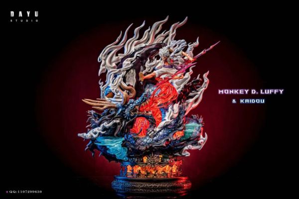 【售罄展示追加請私訊客服@toystationtw】海賊王 尼卡魯夫 vs百獸凱多 X DAYU 大魚 studio 動漫,模型,玩具,gk,玩驛,火影,手辦,海賊,死神,航海王,獵人,阿拉蕾,七大罪,七龍珠,寶可夢,神奇寶貝,哥吉拉,宮崎駿,迪士尼,灌籃高手,鬼滅之日刃,一拳超人,蠟筆小新,咒術,鏈鋸人,進擊的巨人,妖精尾巴,我的英雄學院,我英,鋼鍊,鋼之煉金術師,新世紀福音戰士,EVA,間諜家家酒,Re0,漫威,dc,集美#hex#tsume#prime1#queen#tes#xm#野獸國#壽屋#數碼寶貝