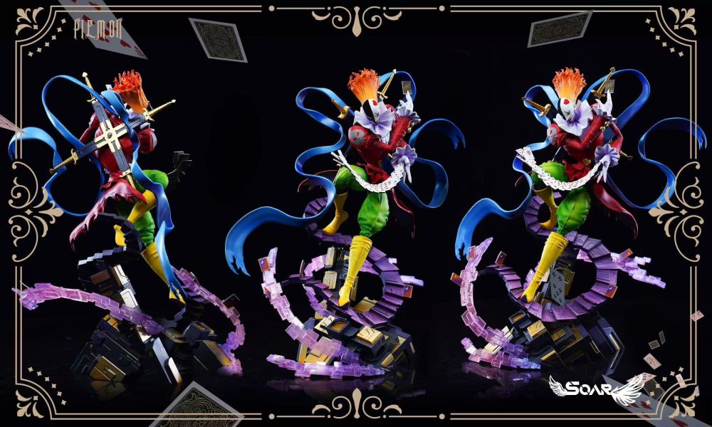 【預購】黑暗四天王共鳴系列 小醜皇獸 X Soar 玩驛丨Toy station, GK雕像預購, GK雕像代購, GK雕像現貨, GK雕像修復, 咒術, 咒術迴戰, SCC玩具屋, 玩具給庫, NBA, 瘋公仔, 訂製雕像,模型,伯公仔,gk,玩驛,火影,夜風本舖,海賊,死神,航海王,獵人,阿拉蕾,七大罪,七龍珠,寶可夢,神奇寶貝,哥吉拉,宮崎駿,迪士尼,灌籃高手,鬼滅之刃,一拳超人,蠟筆小新,咒術,鏈鋸人,進擊的巨人,乙骨,我英