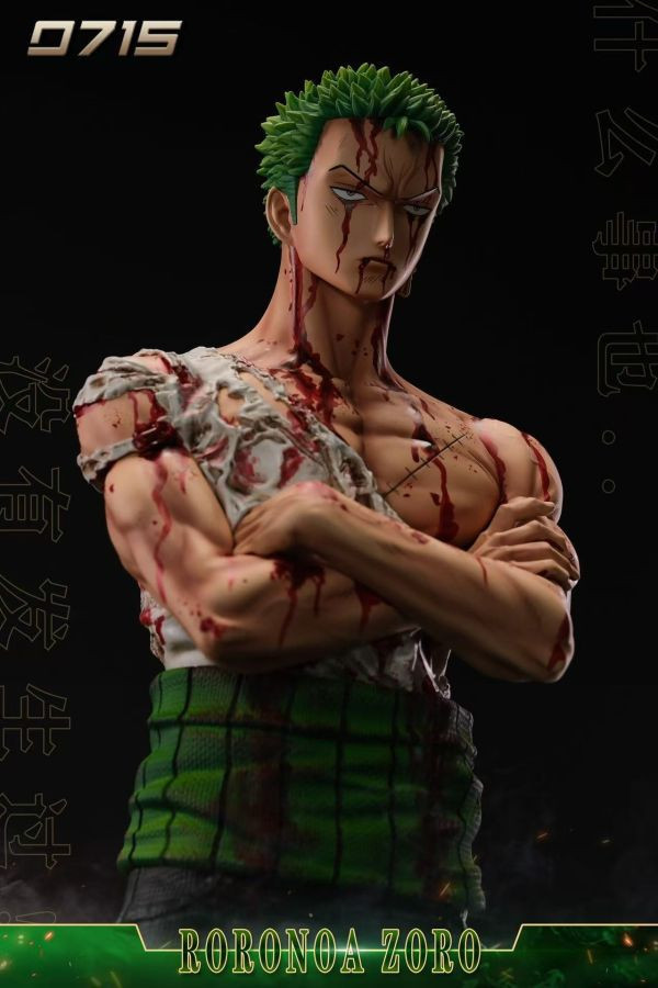 【預購】海賊王  戰損系列第一彈 浴血索隆 X 0715工作室 玩驛丨Toy station, GK雕像預購, GK雕像代購, GK雕像現貨, GK雕像修復, 咒術, 咒術迴戰, SCC玩具屋, 玩具給庫, NBA, 瘋公仔, 訂製雕像,模型,伯公仔,gk,玩驛,火影,夜風本舖,海賊,死神,航海王,獵人,阿拉蕾,七大罪,七龍珠,寶可夢,神奇寶貝,哥吉拉,宮崎駿,迪士尼,灌籃高手,鬼滅之刃,一拳超人,蠟筆小新,咒術,鏈鋸人,進擊的巨人,乙骨,我英