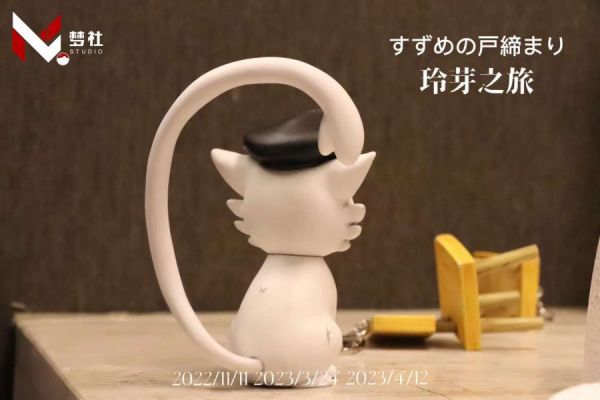 【售罄展示追加請私訊客服@toystationtw】星海誠 鈴芽之旅 站長大臣&黑貓左大臣 X 夢社-Studio #動漫#模型#玩具#gk#玩驛#火影#手辦#海賊#死神#航海王#獵人#阿拉蕾#七大罪#七龍珠#寶可夢#神奇寶貝#哥吉拉#宮崎駿#迪士尼#灌籃高手#鬼滅之日刃#一拳超人#蠟筆小新#咒術#鏈鋸人#進擊的巨人#妖精尾巴#我的英雄學院#我英#鋼鍊#鋼之煉金術師#新世紀福音戰士#EVA#間諜家家酒#Re0#漫威#dc#集美#hex#tsume#prime1#queen#tes#xm#野獸國#壽屋#數碼寶貝