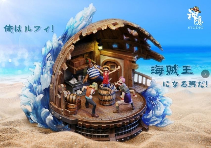【售罄展示追加請私訊客服@toystationtw】海賊王 回憶定格拼接羣像系列 魯夫初登場 X 神隱 玩驛丨Toy station, GK雕像預購, GK雕像代購, GK雕像現貨, GK雕像修復, 咒術, 咒術迴戰, SCC玩具屋, 玩具給庫, 希模型, 瘋公仔, 訂製雕像,模型,伯公仔,gk,玩驛,火影,夜風本舖,海賊,死神,航海王,獵人,阿拉蕾,七大罪,七龍珠,寶可夢,神奇寶貝,哥吉拉,宮崎駿,迪士尼,灌籃高手,鬼滅之日刃,一拳超人,蠟筆小新,咒術,鏈鋸人,進擊的巨人,乙骨,我英