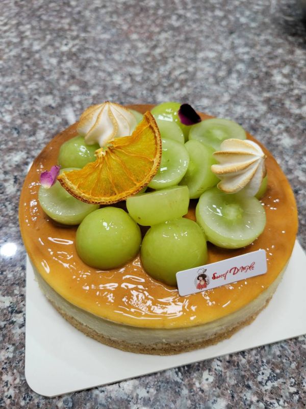 綠葡萄重乳酪（矮6吋） 彌月禮盒/喜餅/送禮盒/手工餅乾