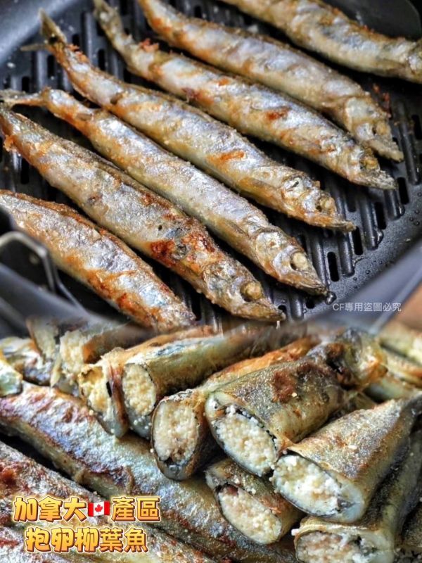【加拿大抱卵柳葉魚】#純重 #無包冰 