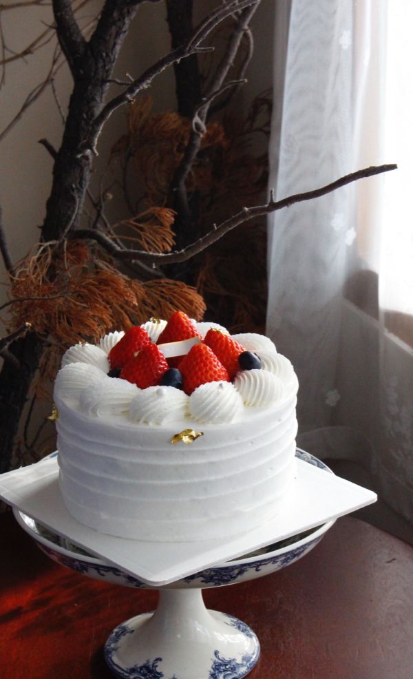 『限店取』六寸-日本草莓- 歐牧純生草莓修多蛋糕 