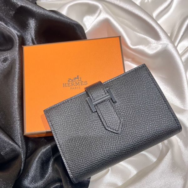 HERMÈS BEARN SO BLACK 卡包 