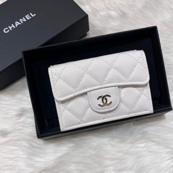 CHANEL 經典小型口蓋皮夾 