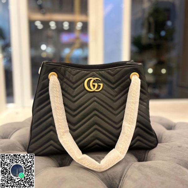 GUCCI MARMONT 雙G中款肩背包 