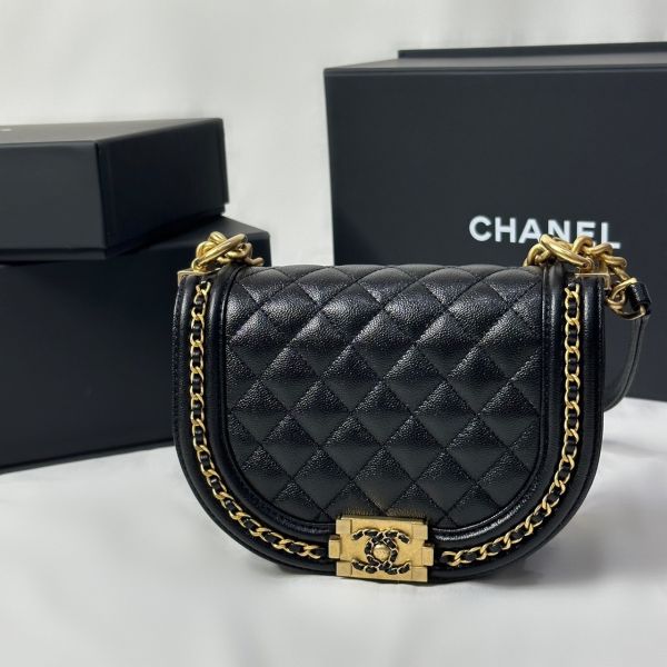 CHANEL 23S LEBOY 馬鞍包 