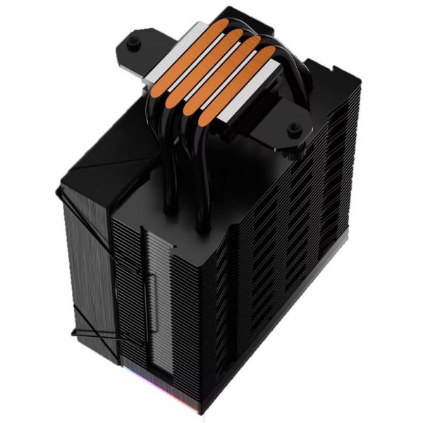 【XPG 威剛】MAESTRO PLUS 42SA (4導管/數位顯示面版/全黑化/12cm風扇*1/高156mm) 