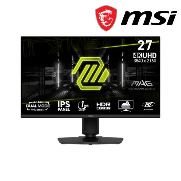 【MSI 微星】275UPD E14電競螢幕 (DP/HDMI/Rapid IPS/4K/0.5ms/144Hz/HDR/三年保固) MSI,27吋,144HZ,4K,微星,平面螢幕,電競螢幕,螢幕